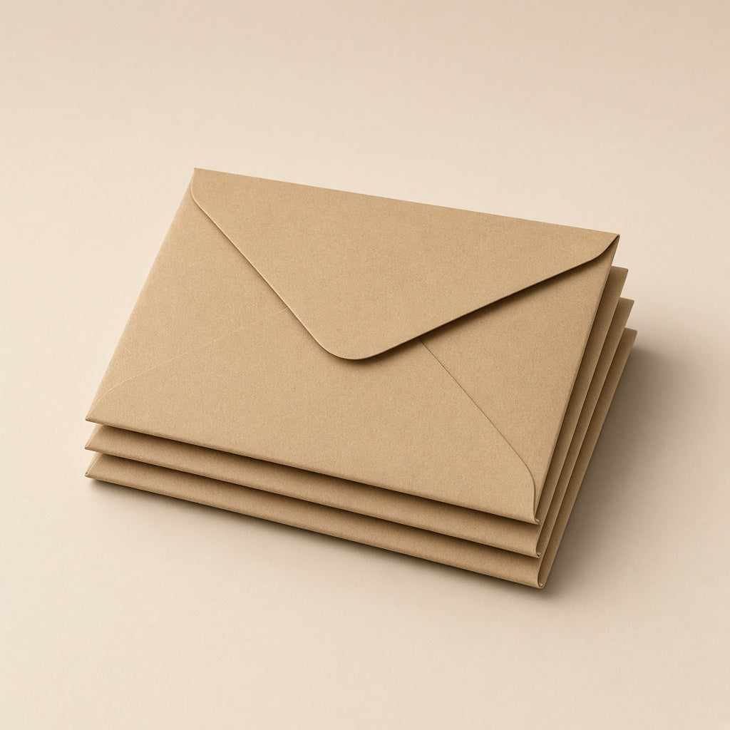 Kraft seed envelopes